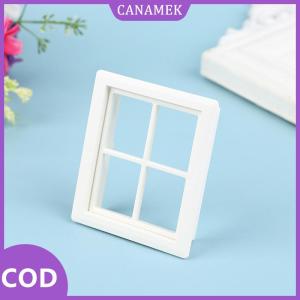CANAMEK✨ Nhà nhỏ biệt thự cửa nhựa và cửa sổ mô hình nhà và trang trí