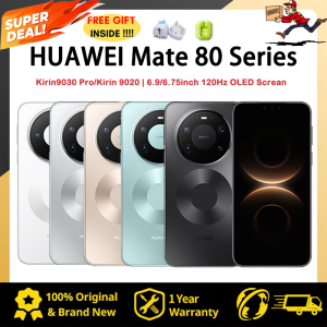 HUAWEI Mate 80 Pro Max Kirin 9030 Pro HUAWEI Mate 80 Pro  Kirin 9030 HUAWEI Mate 80 Kirin 9020 | HarmonyOS 6.0 | 6.9inch 120Hz OLED HUAWEI Mobile Phone