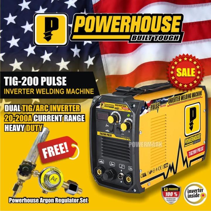 Poste à Souder DC 200A TIG & MMA - 110V/220V, Pour Soudure à L'argon Et à L'électrode