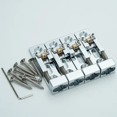Guyker Individual Roller Bridge for 4/5-String Electric Bass GB111