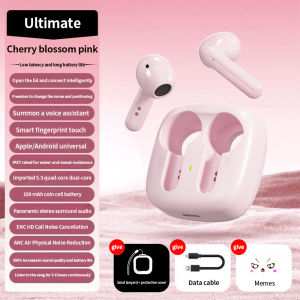 Wireless Earbuds Bluetooth Mini Work Headphones TWS Bluetooth Headphones Stereo Headphones with Microphone HD Calling