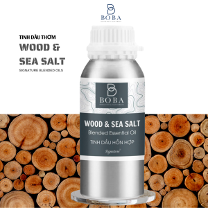 (HCM)Wood & Sea Salt Tinh Dầu Hỗn Hợp Hợp Hương Chuyên Dùng CHo Máy Xông Công Nghiệp Hotel Collection - BOBA Naturals