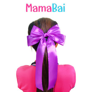 (MMB) กิ๊ฟโบว์นักเรียน ขนาดจัมโบ้ ด้านหลังเป็นกิ๊ฟสปริง 8 ซม. MamaBaiShop