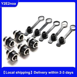【Local shipping】 4MIZdsak 1pc Waterproof 5.5 x2.1mm DC Socket Power Jack Plug Female Mount Connector