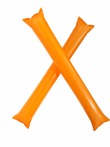 2 Pcs Balloon Clappers - Cheering Pong Sticks for Basketball Sports Events and Birthday Party Decorations