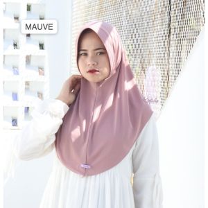 Kerudung Bergo Hamidah Hijab Instan Sporty Jersey Hijab Geblus Olahraga Daily Jilbab Model Pinguin