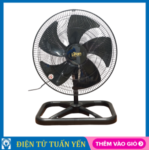 Quạt sàn công nghiệp Lifan S-18CN công suất 55W chân đế kim loại bọc vỏ cao su chắc chắn sải cánh 45cm - Hàng chính hãng