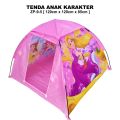 Tenda Karakter Kartun Mainan Kemah Kemping Rumah Rumahan Mudah Di Bongkar Berbagai Macam Motif Lucu Pasang Bahan Kain Parasit Alas Plastik Tenda Dome Character Cartoon. 