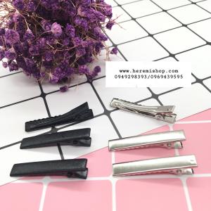 Set 10 kẹp mỏ vịt 4cm - set 10 phôi kẹp tóc mỏ vịt làm đồ handmade