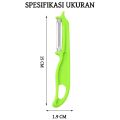 Pisau Kupas buah mini piso pengupas kentang alat penyerut kulit wortel peeler perlengkapan dapur cocok untuk souvenir. 