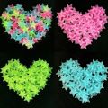 L4 - R74 Stiker Bintang Per 100pcs / Stiker Dinding / Glow In The Dark / Stiker Dekorasi 3D. 