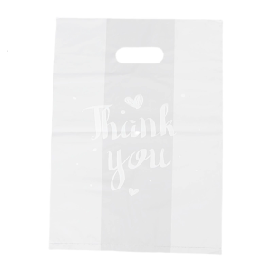 Baking Packaging Bag Thank You Bag Small Shopping Bag Plastic Bag Gift Packaging Bag Cookie Wrappers Bag Bread Hand Bag