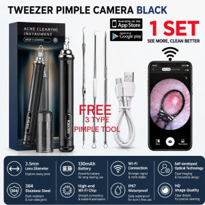 Bluetooth Visible Blackhead Remover Pore Cleaner Rechargeable Kit Set Alat Pembersih Komedo Boleh Caj Semula 蓝牙式挤压黑头神器