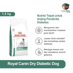 Royal Canin Diabetic Dog 1.5KG Khusus Anjing yang Diabetes