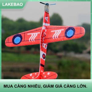 【LAKEBAO】 Tàu lượn bay ném bằng tay 19cm máy bay Xốp túi dự tiệc máy bay đồ chơi trẻ em