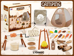 Bộ Đồ Chơi Mô Phỏng Cắm Trại cho bé khám phá Camping Kids Forest Adventure hàng cao cấp (Toy Set)