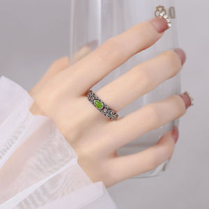 New Zhaocai Fu Lu Ping an gourd ring retro to make old men and women open adjustable ethnic wind creative ring gift 新款招财福禄平安葫芦戒指复古做旧男女开口可调节民族风创意指环礼物
