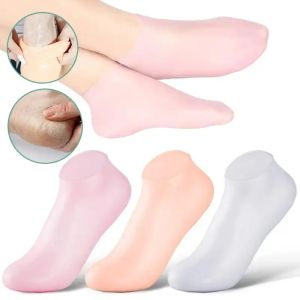 Một Đôi Vớ Silicone Gel Dưỡng Ẩm Chống Nứt Nẻ Chăm Sóc Bàn Chân Cho Nam Và Nữ