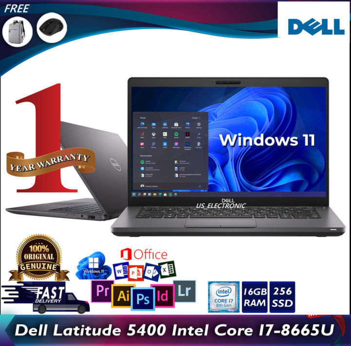 Laptop Dell Latitude 5400 Core i5 8th TOUCHSCREEN Ram 32gb/1Tb SSD