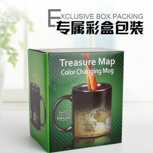 แก้วเปลี่ยนสีตามแผนที่สมบัติ แก้วมหัศจรรย์ที่มีการตรวจจับอุณหภูมิ แก้วสร้างสรรค์ความจุขนาดใหญ่ แก้วเปลี่ยนสีตามแผนที่สมบัติ