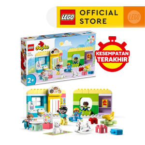LEGO DUPLO 10992 Life At The Day-Care Center (67 Pieces) Building Block Toys Mainan Block