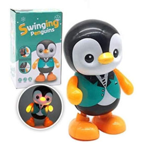 - Mainan Anak Robot Pinguin Dancing Music Lighting - Mainan Dance Robot Pinguin