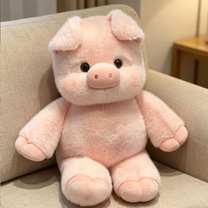 Cute Soft Pig Run Fast Stuffed Animal Plush Pillow Emotional Support Cute Stuffed Animals Plush 45cm Stuffed Toys Creative Gifts