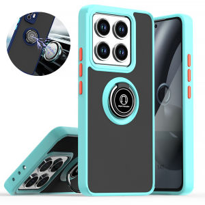 Funda Shockproof Hard PC Matte For Xiaomi 14T 14 13T 13 Pro Xiaomi14 Ultra Case Ring Car Holder Magnetic Cover Xiaomi13 14TPro