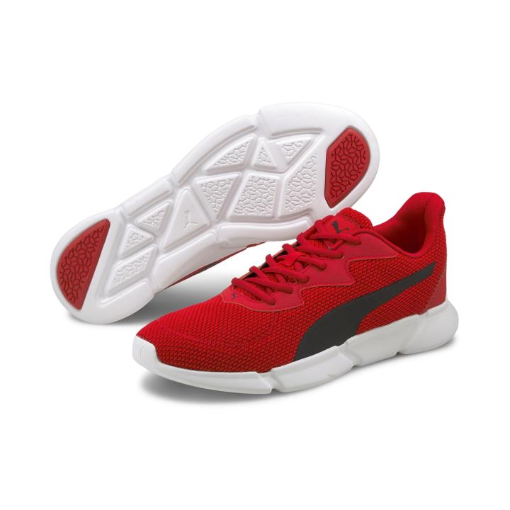 PUMA INTERFLEX Runner High Risk Red-Puma White Adults Unisex