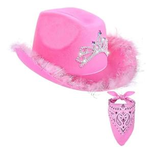 Cowboy Hat Glasses Bandana Women Bachelorette Party Costume Bridal Party Hat Cowgirl Bandana Bridal Dress Up