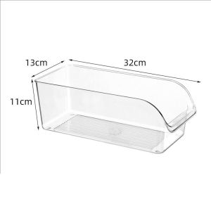YESPERY New Refrigerator Preservation Organizer Drawer for Vegetable Fruit Beverage Space Saving Pantry Clear Storage Drawer Household Kitchen Supplies