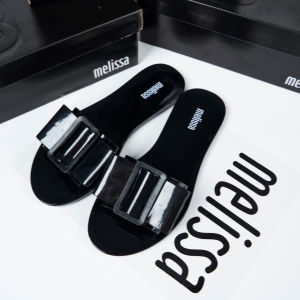 【ready stock】Melissas New Bow Jelly Shoes Fashion Womens Slippers