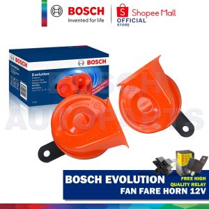 Bosch Evolution Horn 12v w/ Original Bosch Relay PLUS FREEsocket