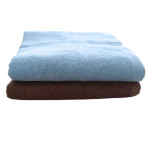 100% absorb water 2pcs set 100% cotton good absorbency kids towel/ adult travel towel