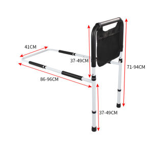 Aluminum alloy bedside handrails for the elderly to get up and help the handrails for pregnant women