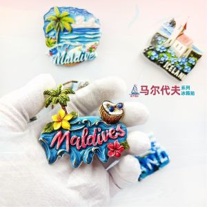 [Magnet] Designer Stereo Refridgerator Magnets Maldives