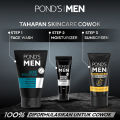 Pond's Men Acne Solution 100g - Sabun Muka Pembersih Wajah Pria untuk Kulit Berminyak. 