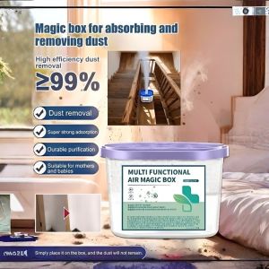 🔥【Dust Killer】Universal Dust Magic Box Dust Collector Electrostatic Absorption Car Home Use Portable Cleaner Dust-absorbing Dust-removing Magic Box