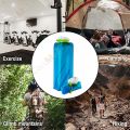 Travel Collapsible Folding Drink Water Bottle Sports Kettle Flexible Foldable Drink Water Bag 700ml. 
