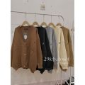 [Ảnh thật/Video 29feb] Áo khoác cardigan oversize thêu chữ P, mặc đôi nam nữ chất dày dặn. 