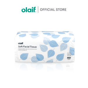 Olaif Daily Soft Facial Tissue - Tisu Wajah - 70 Sheets / 180 sheets / 250 Sheets / 900gr