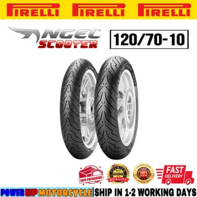 YEAR 2023 PIRELLI ANGEL SCOOTER TYRE TIRE TAYAR 120/70-10 120 70 10