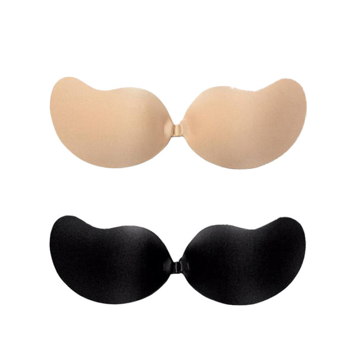FINETOO Reusable Silicone Bust Bra Cover Pasties Stickers Women Breast Self  Adhesive Invisible Bra Lift Tape Push Up Strapless Bra
