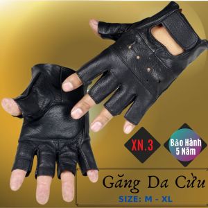 Găng Tay Da Thật Nam Nữ - Da Bò Da Dê Da Cừu Mỏng Nhẹ Đi Mưa Thoải Mái Dễ Lái Xe Thời Trang Sang Trọng - Không Bong Nổ - BH 5 Năm