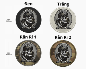 Patch_Velcro dán in hình Biker Son Of Arnachy Bộ 1viền thêu tinh xảocó mặt gai dán lên quần áo