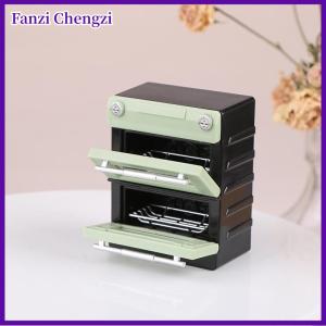 Fanzi 1 12 Dollhouse Simulation Double Layer Oven Model Dollhouse Mini Kitchen Accessories Dolls House Furniture Decoration