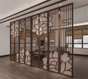 Custom Divider with Frosted Glass Divider/Pembahagi Hiasan dengan Frosted Glass dan Frame