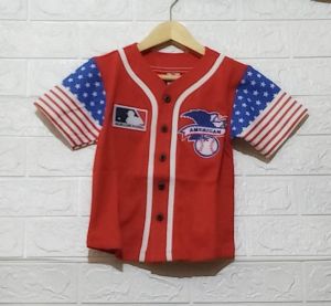 Baju baseball anak laki laki