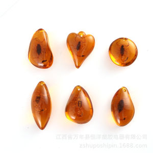 Artificial Amber Pendant Insect Specimen ChildrenS Creative Ornament Untuk Mengajar Spesimen Serangga