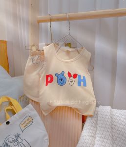 Quần áo trẻ em bé gái nhà MiDu Kid mẫu 3D hoạt hình Disney bé sơ sinh đến 5 tuổi chất cotton mềm mịn thấm hút mồ hôi